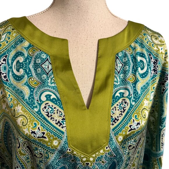 ❤️SPRING/SUMMER GORGEOUS PRINT w/SLEEVE DETAIL MEDIUM #C - Picture 2 of 8